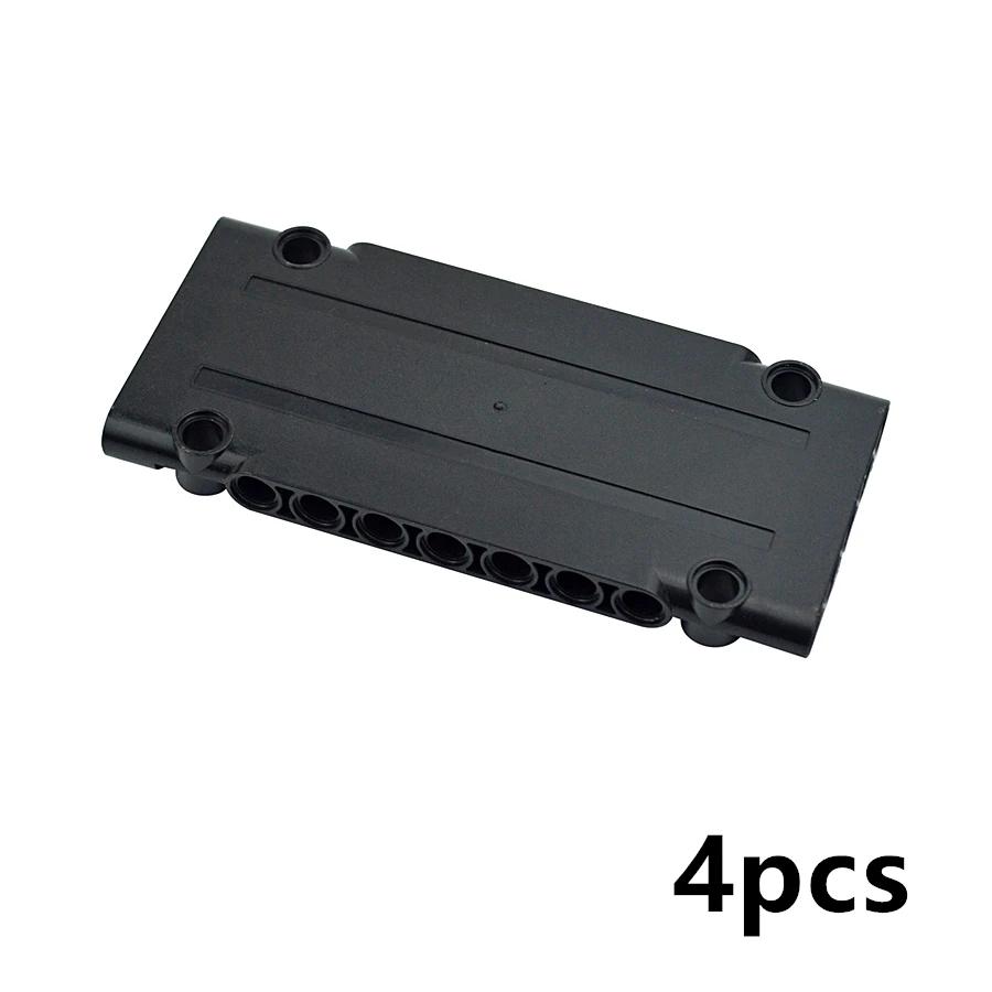 Technical Brick Bulk Modular Toy For MOC High-Tech 4Pcs Particles Panel Plate 5 x 11 x 1 Holes Constructing Blocks 64782 15458