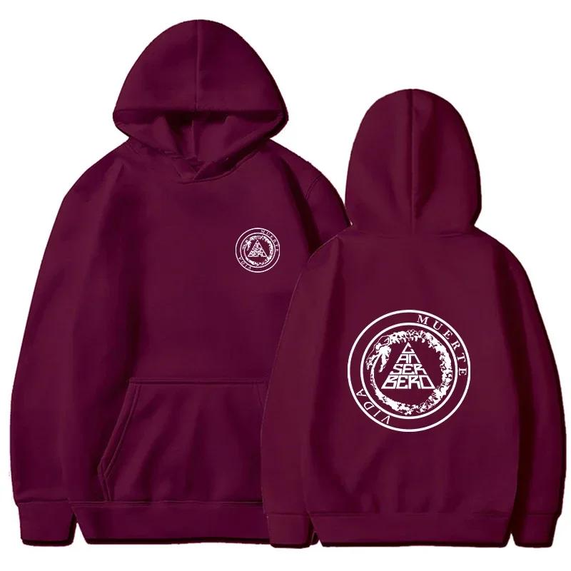 Canserbero Hoodies Women Men Long Sleeve Hooded Sweatshirts Unisex Cool Casual Streetwear Y2K Street Fashion Clothing