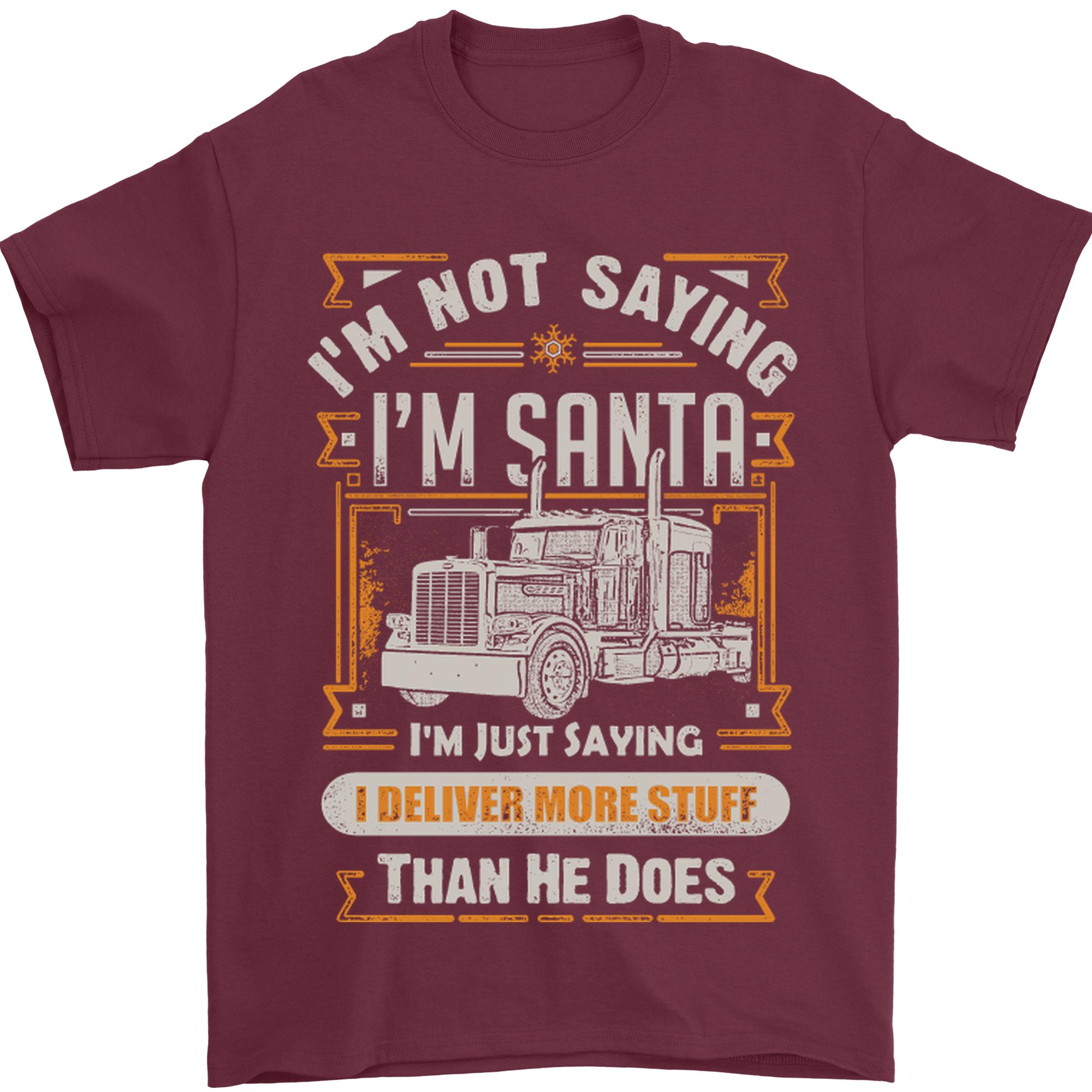 Im Not Santa Delivery Driver Christmas Unisexs TShirt 100 Cotton S