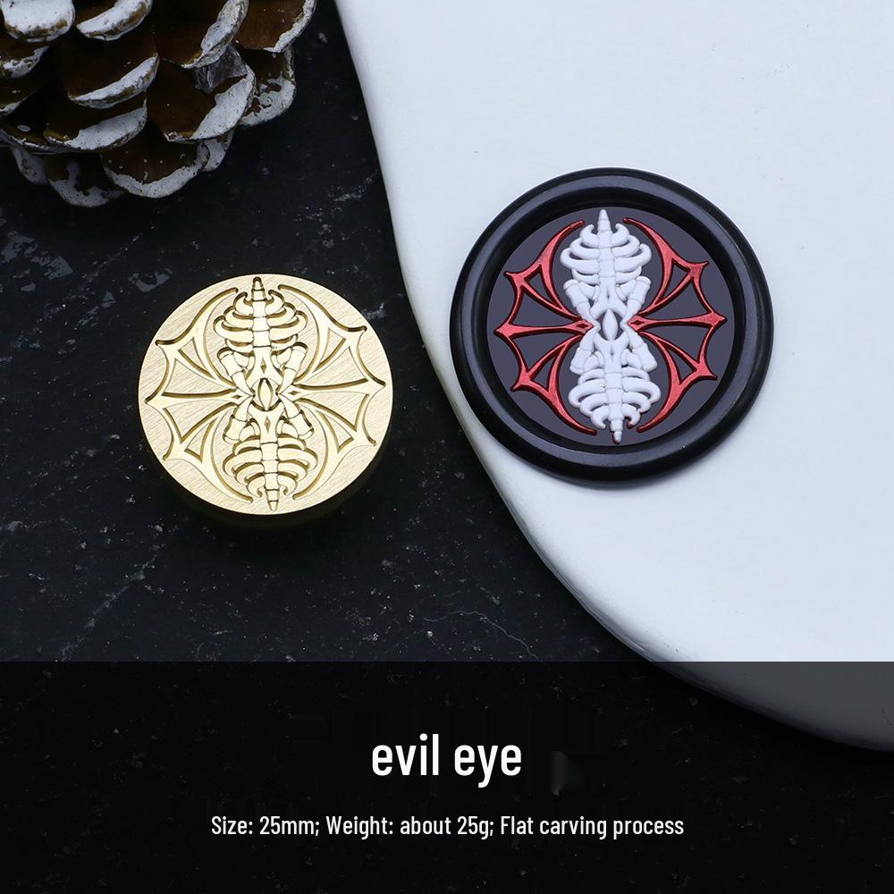Western Fantasy Series Wax Seal Stamp - Ancient Greek Mythology Copper Head