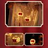 DIY Mid-Autumn Festival Handmade Lantern Bamboo Frame LED Light Portable Chinese Style Lantern Traditional Festival Light Home Decoration