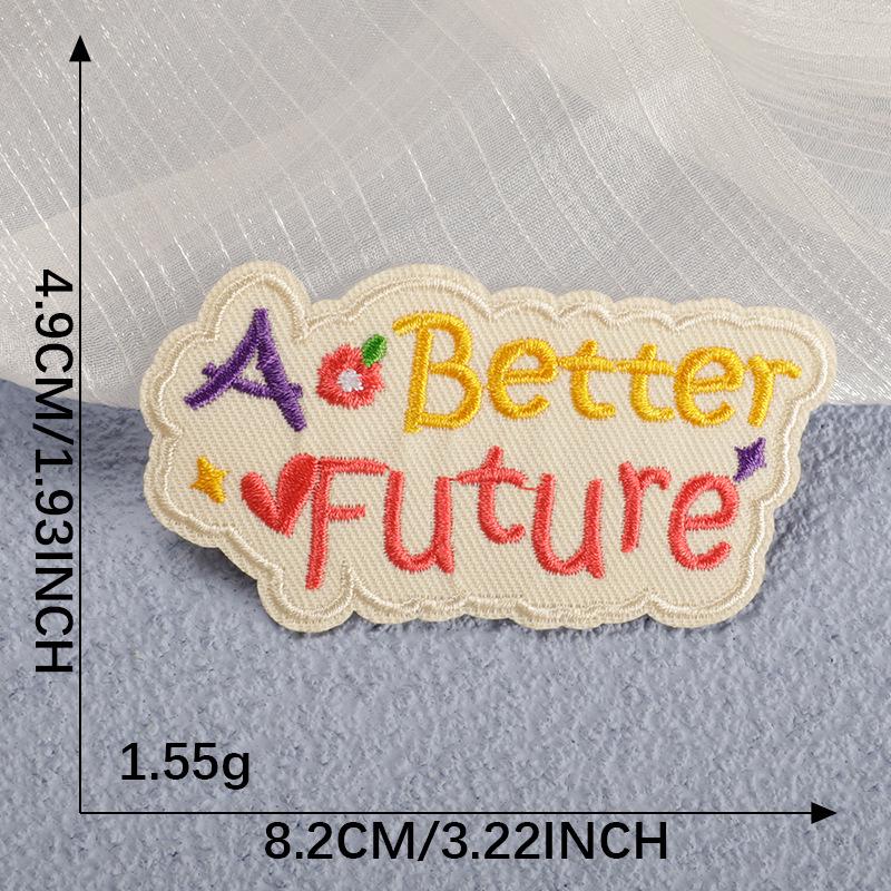 Embroidered Clothing Accessories: Adhesive Patches for Shoes, Hats, and Bags