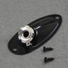 1ks Jack pro kytaru ve stylu lodičky, zásuvka pro výstupní jack 1/4" 6,35 mm Pro elektrickou kytaru ST