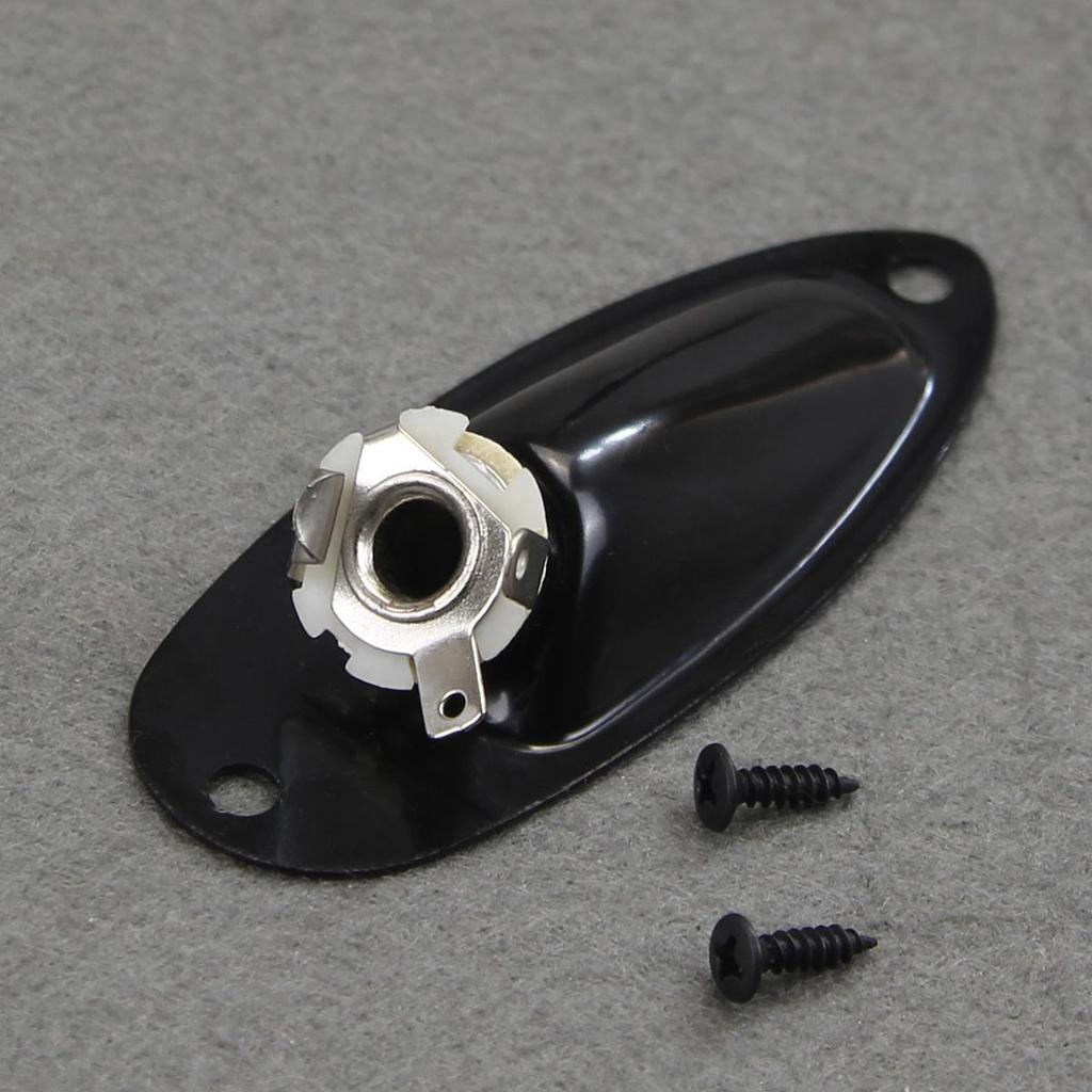 1ks Jack pro kytaru ve stylu lodičky, zásuvka pro výstupní jack 1/4" 6,35 mm Pro elektrickou kytaru ST