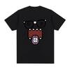 Fashion Kawaii Oversized Men T Shirt Pattern Y2K Cotton Print Round Neck Loose T-shirt Summer Women's Street Couple Tee Clothing