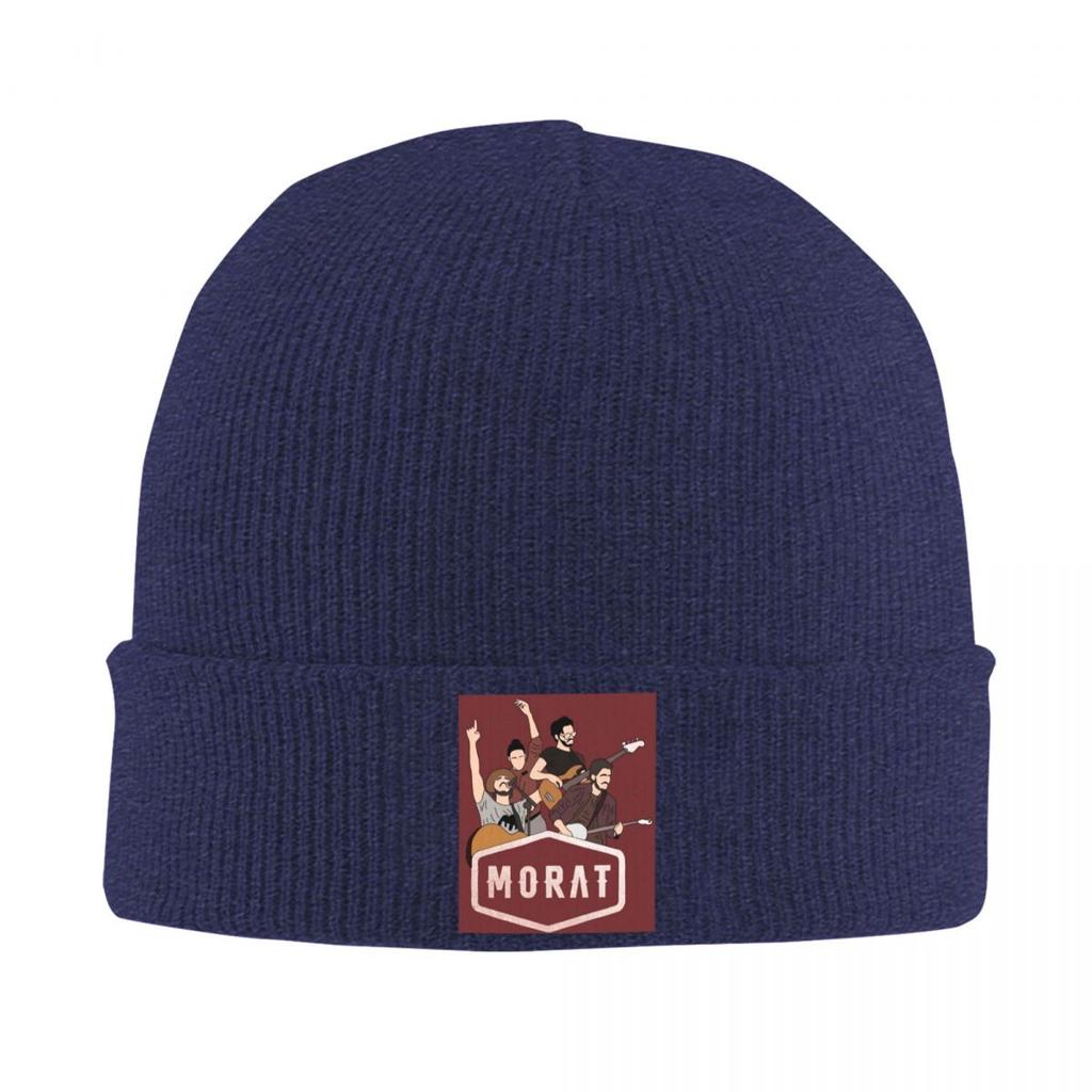 Morat Pop Band Tour Music Warm Knitted Cap Fashion Bonnet Hat Autumn Winter Outdoor Beanies Hats for Unisex Adult