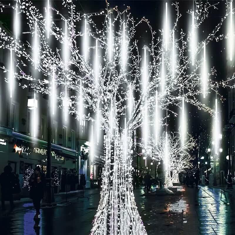 Outdoor LED Meteor Shower String Lights