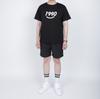 GOOGONGFAST 1990 :) Printed T-Shirt (Black-White)