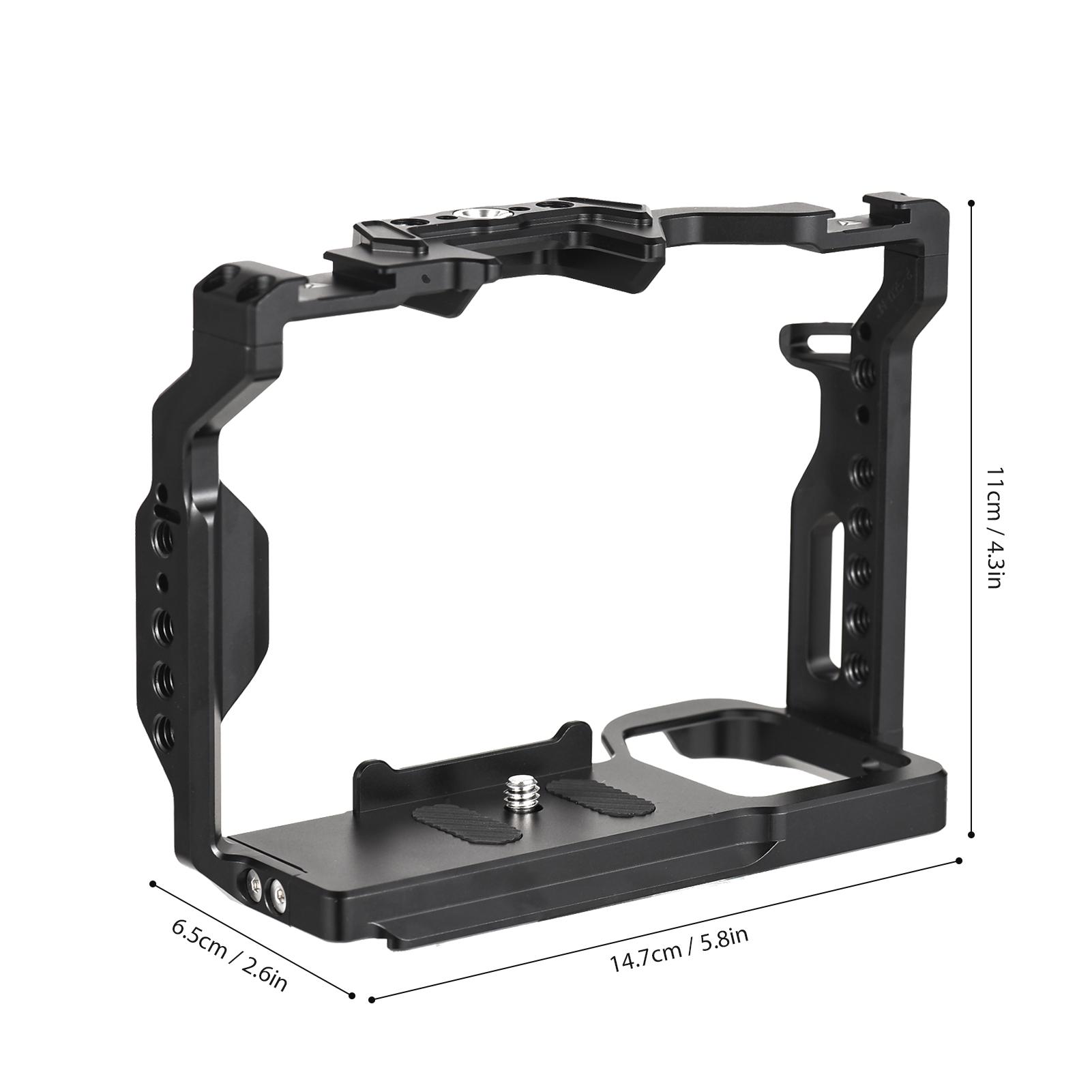 Клетка для камеры Andoer + верхняя ручка + комплект боковой ручки Видеоклетка для камеры — фото 7