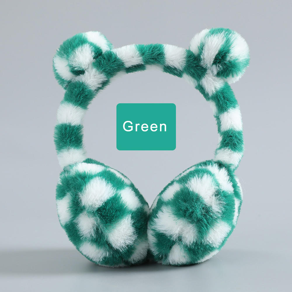 Y2K Plush Five Pointed Star Earmuffs Keep Warm In Winter Lolita Spice Girl Everyday Sweet Woman Ear Protection Christmas Gifts