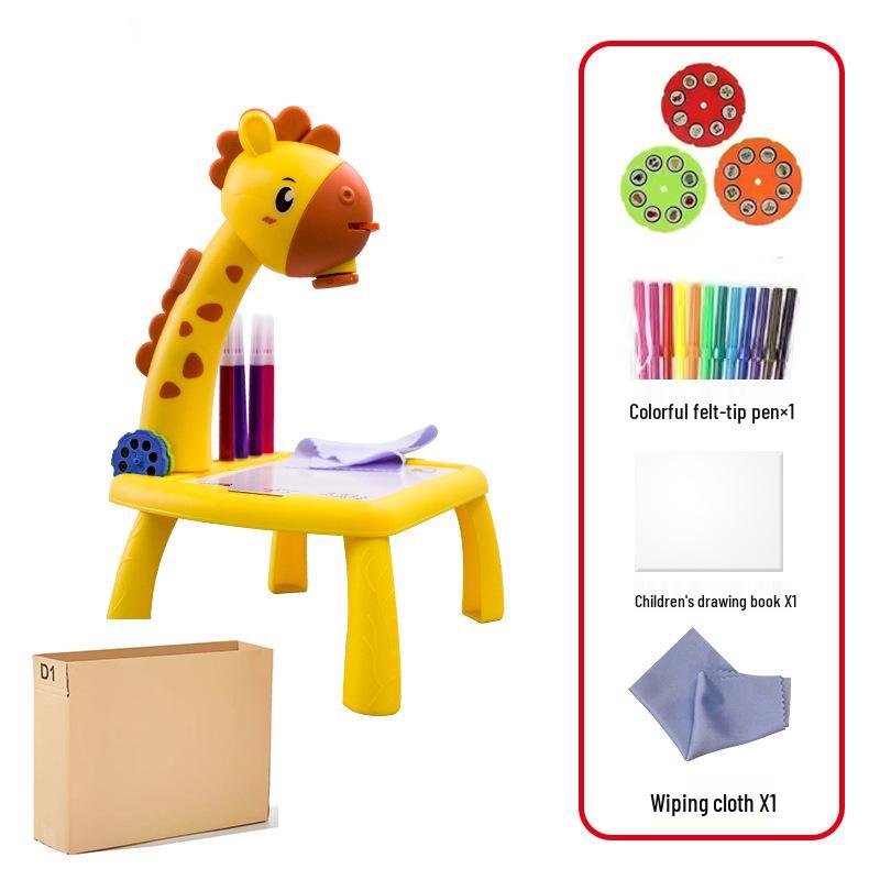 Fawn Projection Drawing & Writing Board - Children's Educational Toy