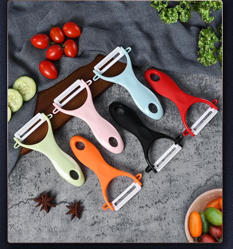 Ceramic Fruit Peeling Knife Kitchen Multi-function Planer Household Fruit Vegetable Potato Peeling Tool Accessories