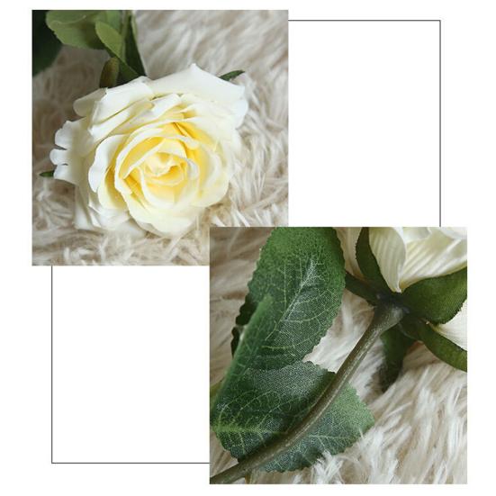 1ks 37cm umělá růže květinová aranžmá DIY svatební party desktop domácí dekorace