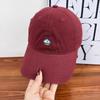 Early Spring Rainbow Clouds Embroidery Baseball Cap Women'S Wide Brim Sunshade Sunscreen Cap