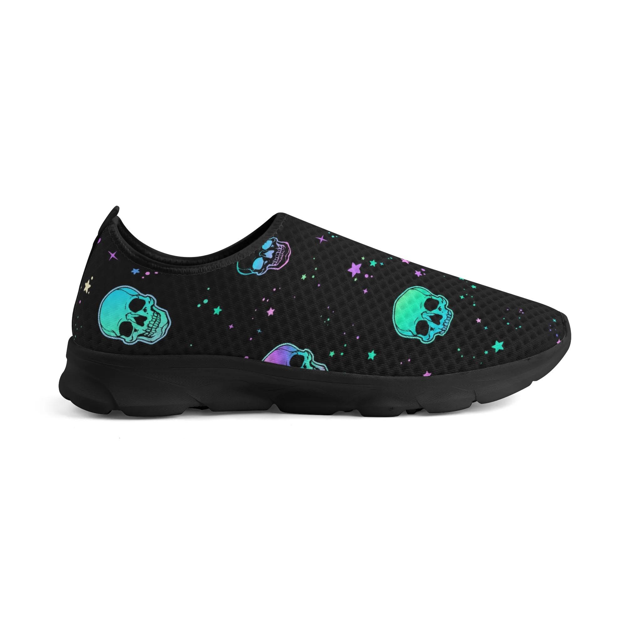 

Men Women Running Shoes EU 36-48, Non Slip Mesh Sneakers, Lightweight Breathable Sport Shoes for Daily Wear 48