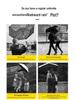Baodini Windproof Extra Large Reverse Umbrella with Reflective Trim for Three People