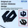 For Leapmotor B10 C10 C11 C16 Blackened Car Emblem Letter Sticker Black Warrior Exterior Modification Accessories