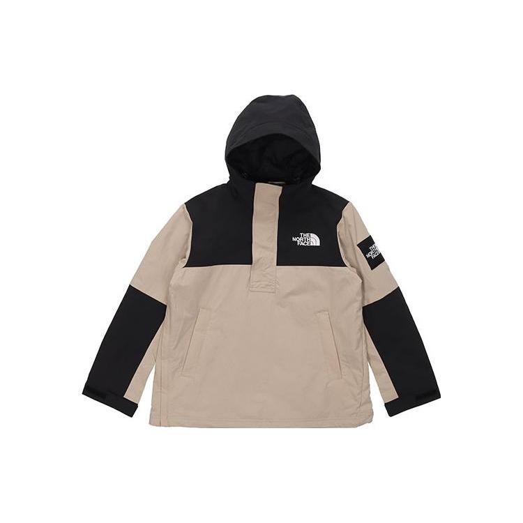 THE NORTH FACE FW22 Waterproof And Windproof Windbreaker Jacket Unisex Beige NA3BN10K