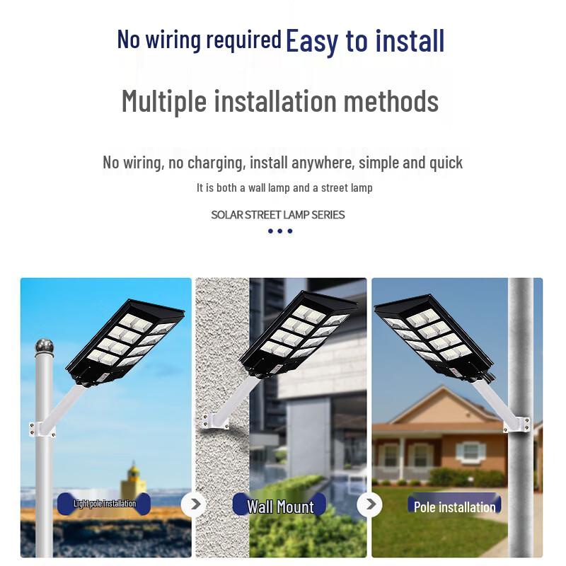 Jun Yong Lighting Solar LED Street Light with Motion Sensor