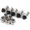 10 Set GX12 3Pin 12mm Aviation Plug Male Female Metal Socket Connector