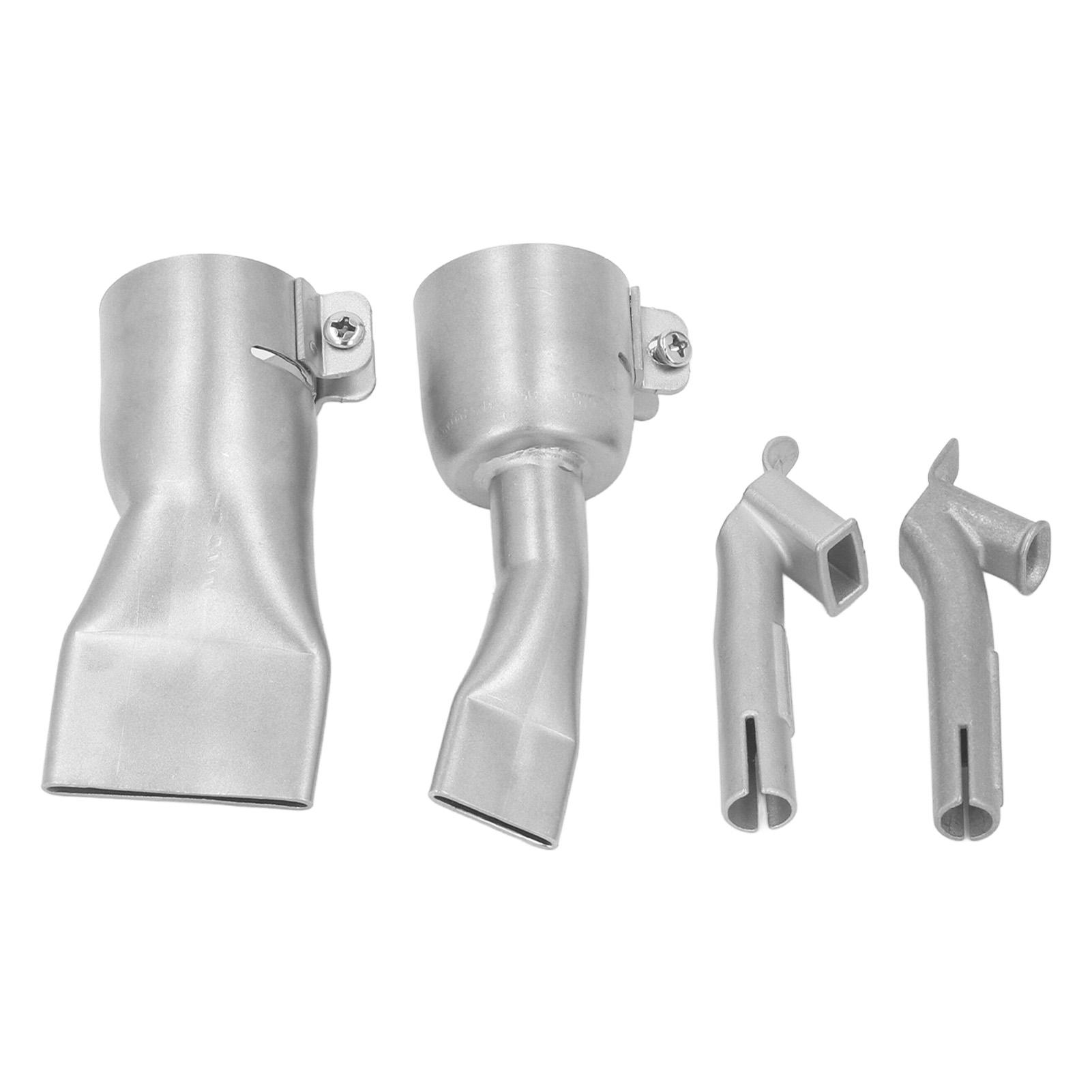 

Комплект из 4 шт. сопел для термофена, 2 шт. плоских ширококонусных сварочных наконечников, 2 шт. скоростных сварочных сопла для ПП