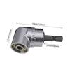 Heavy-Duty Right-Angle Drill Bit Accessories, 105° Screwdriver Adapter, Ideal for Impact Drills