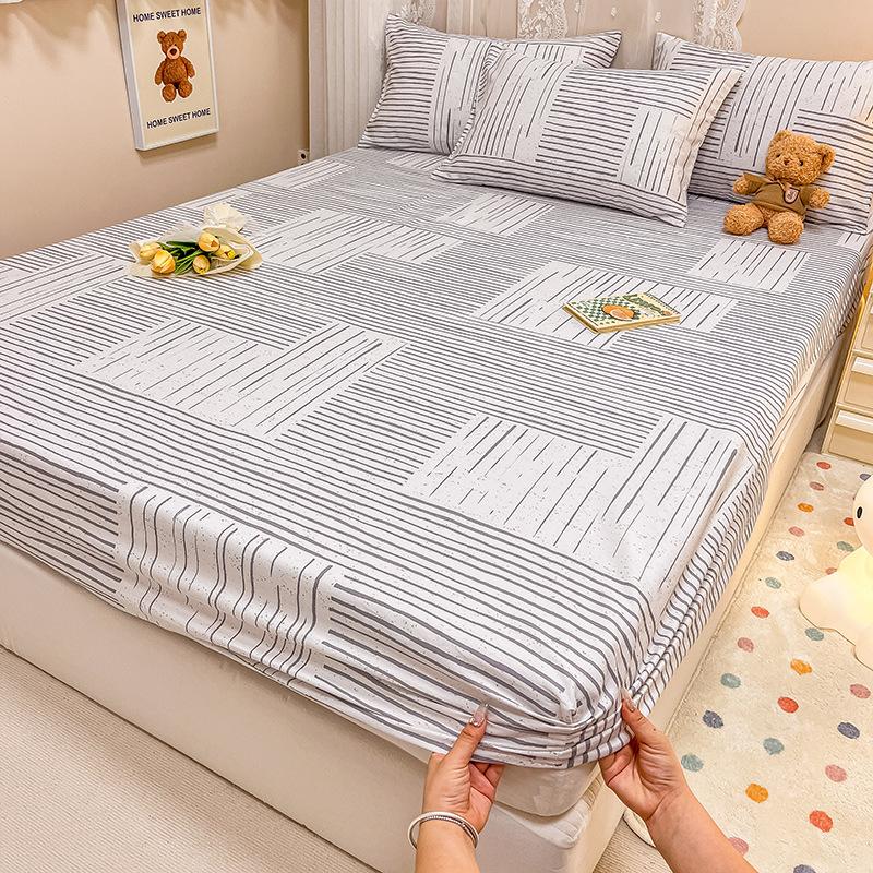 100 Cotton Printed Mattress 60 Cotton Boys Cartoon Girl Small Floral Small Fresh Simmons Protective Cover