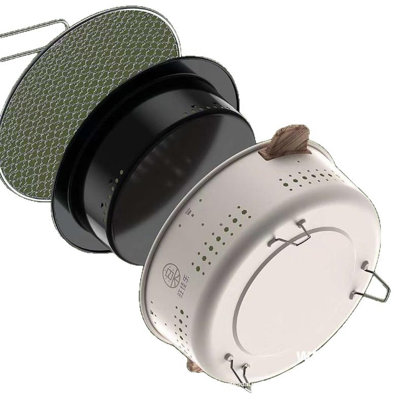 WJL Outdoor Portable Charcoal Stove & Tea Heater