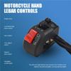NEW-7/8 Inch 22Mm ATV Motorcycle Handlebar Control Switches Left Right For Horn Button Turn Signal Fog Light Warning Light