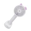 Battery Operated Handheld Fan, USB Rechargeable 3 Speed Mini Fan, Cooling Mist Personal Fan, Ultra-Portable Lightweight Fan For Travel Home And Office