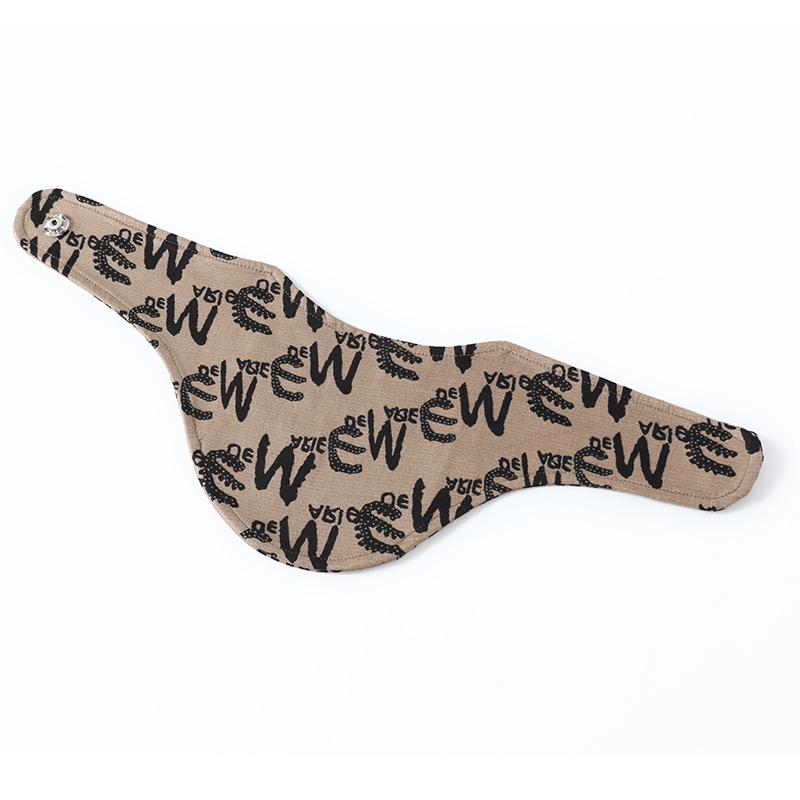 Unisex German Velvet Printed Neck Warmer Snood with Pocket - Cervical Protection & Heat-Generating