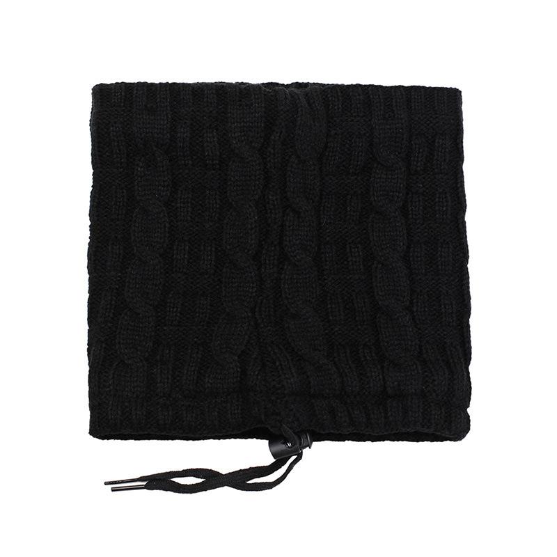 Outdoor Warm Woolen Cap Winter Velvet Ear Protection Cycling Knitted Cap