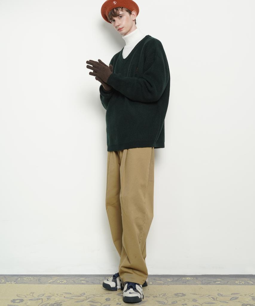 THE-ABON M79 Bis Cotton Pants Beige