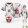 Japan U20 White Cartoon Anime Cosplay Men Jersey Summer Short Sleeve Children Tee Tops Fashion T-shirt