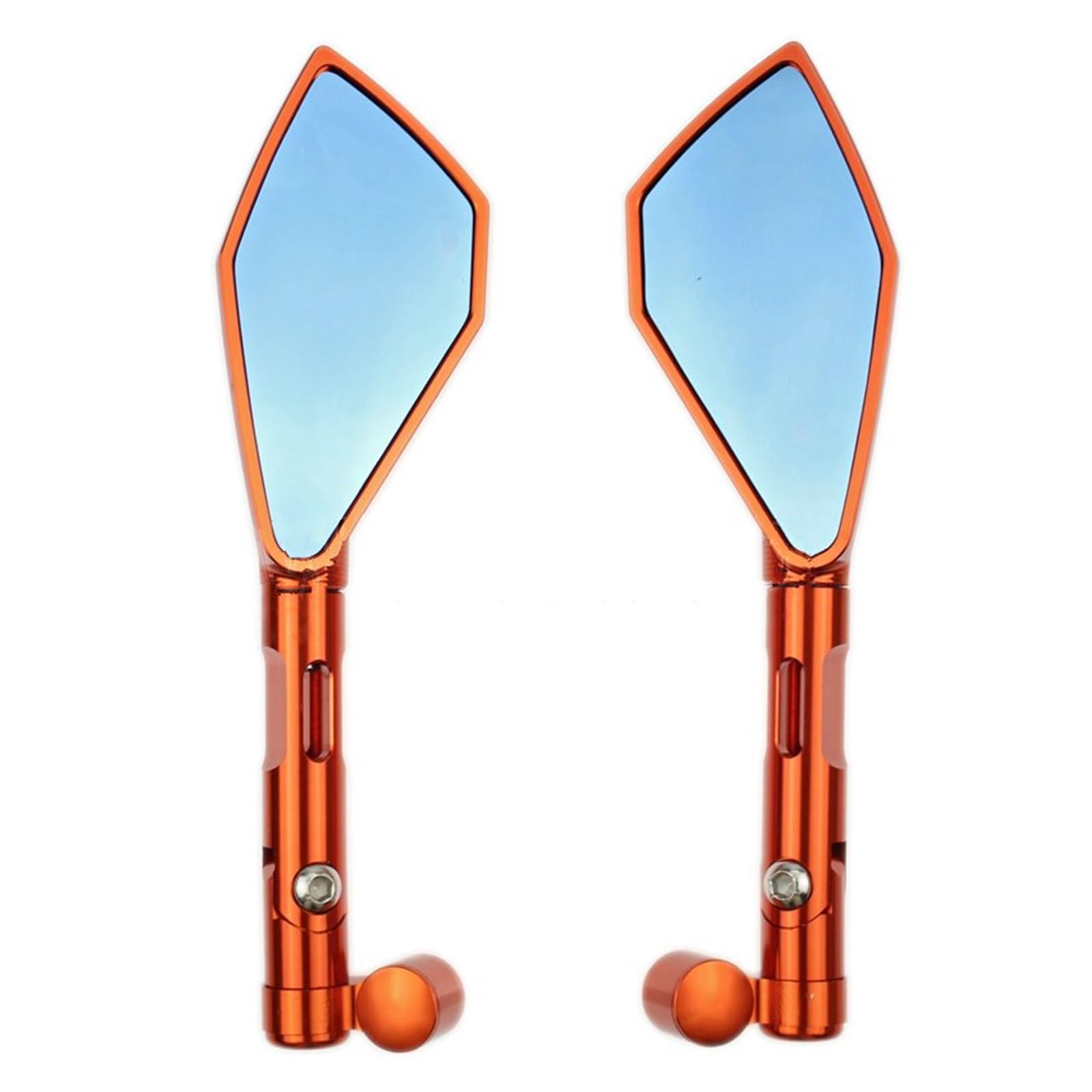 Motorcycle Rearview Mirror for Kawasaki Z900 Z1000 Z650 Z125 Motorcycle CNC Aluminum Rearview Mirror Side Mirror Motorcycle Mirror (Orange) One size оранжевый