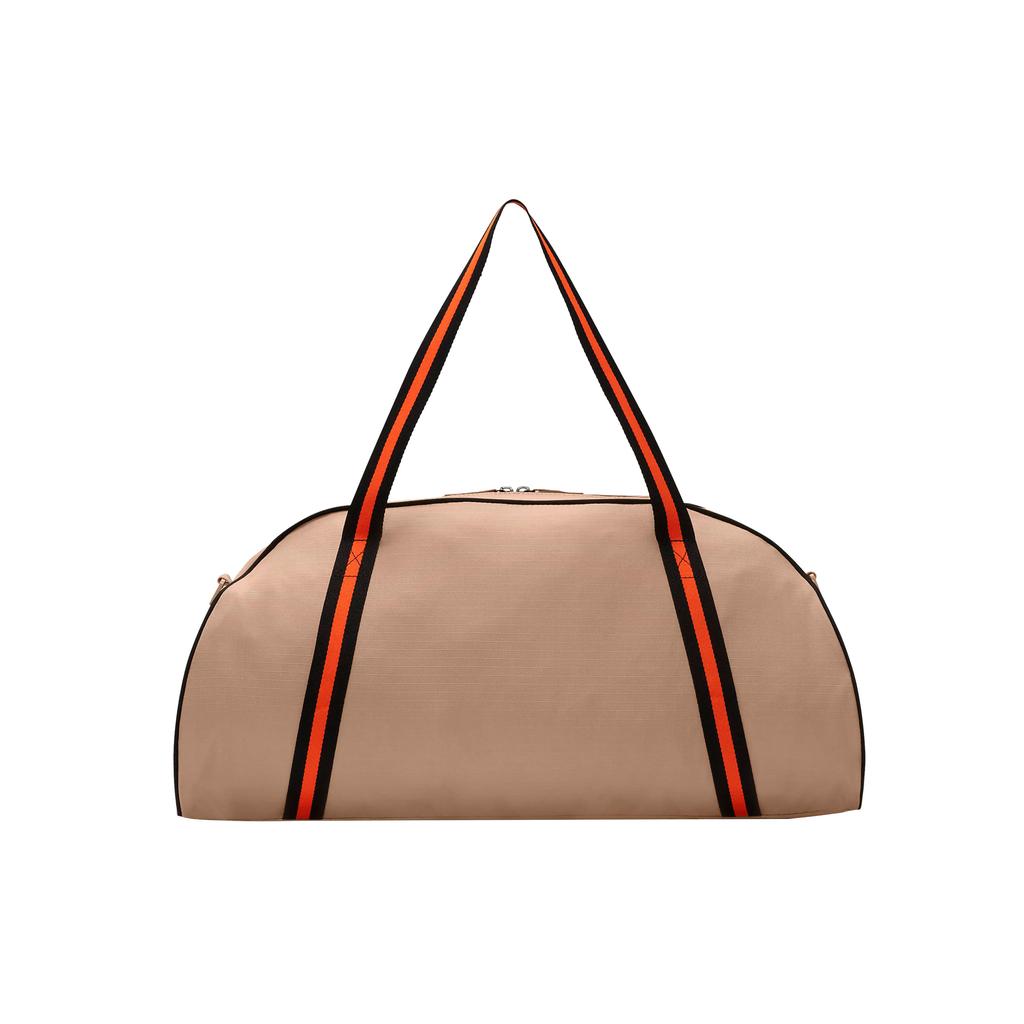 New Nike Fabric Luggage Bag, One Shoulder Portable Training Gym Bag Unisex Linen Yellow DH6863-200