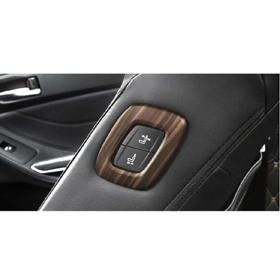 For Toyota Camry 2018-2024 Peach Wood Grain Power Seat Control Button Cover Trim