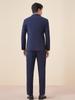 Men's Autumn/Winter Double-Breasted Suit Set - Professional Business Attire for Hotel Managers