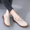 Leather flat small leather shoes women's new non-slip soft soles comfortable soft leather mother leisure work single shoes