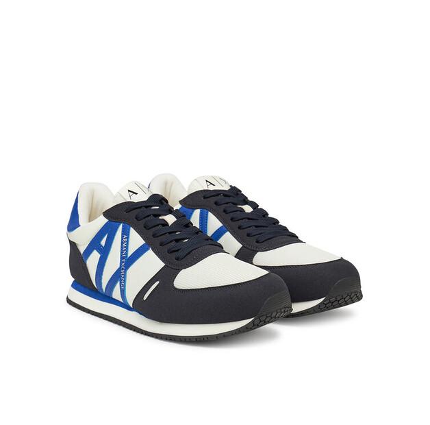 Мужские кроссовки Armani Exchange Xux017 xcc68 u385 granatowy