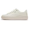 Basket Platform Fringe Round Toe Lace-Up Low-Top Sneakers Women Sneakers Beige 399252-02