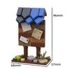 MOC Medieval Street View Scene Building Blocks Castle Bedroom Crossbow Siege Hammer Bulletin Board Sign Laboratory Bricks Gifts
