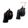2‑Pin H1 Fog Light Bulb Socket Holder for Citroen Elysee 2002‑2007