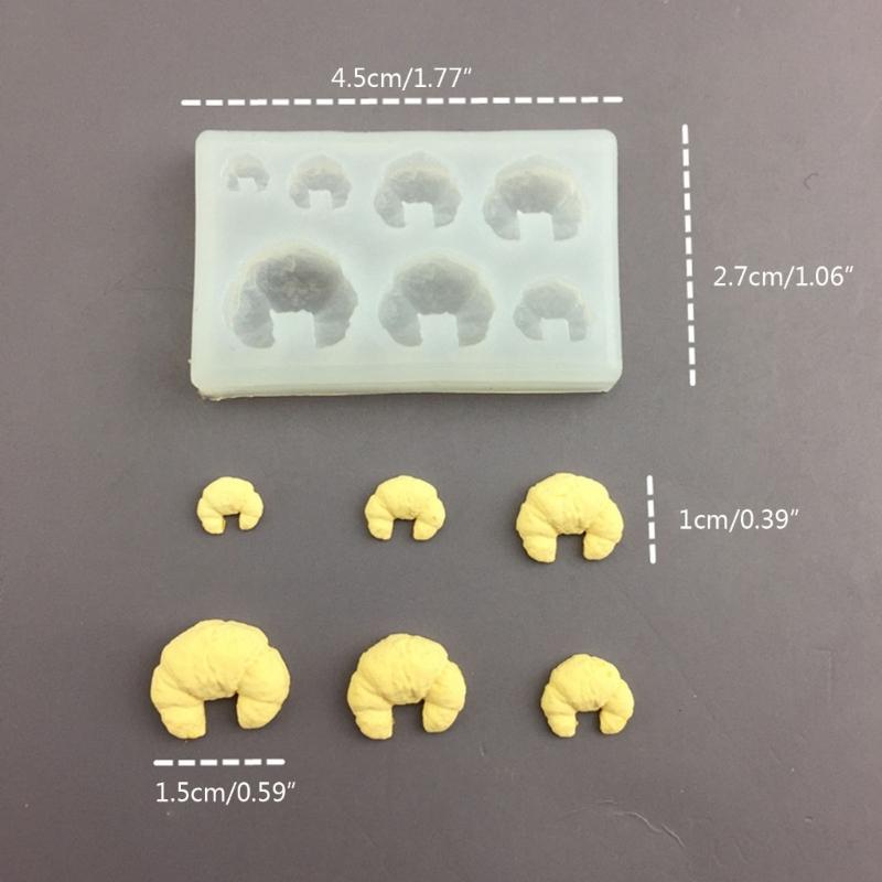Mini Cookie Bread Biscuit-Resin Molds Miniature Bread Dessert Molds Display-Prop