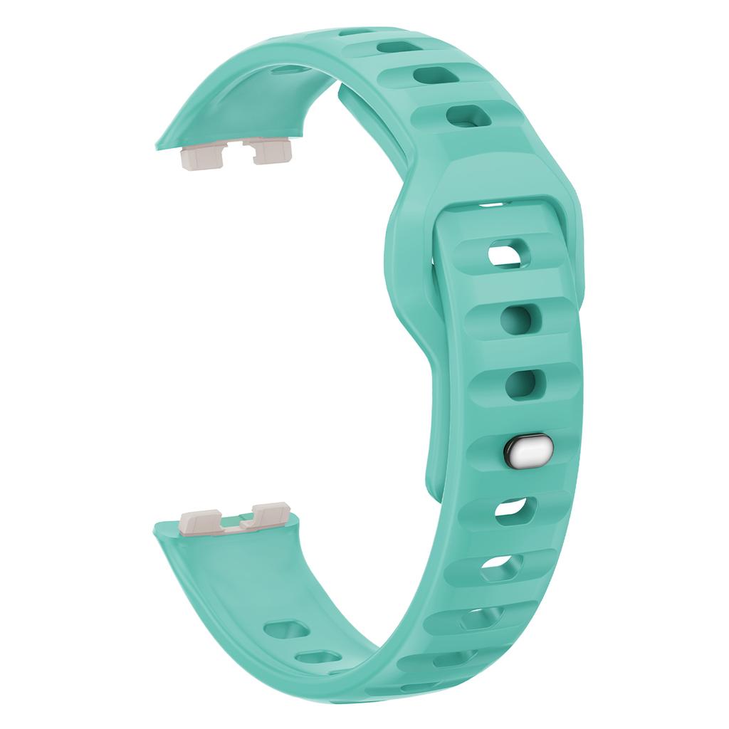 Silikonarmband für Huawei Band 10 NFC/10/9 NFC/9/8 NFC/8 Smart Armband Design mit umgekehrter Schnalle und Rillendesign