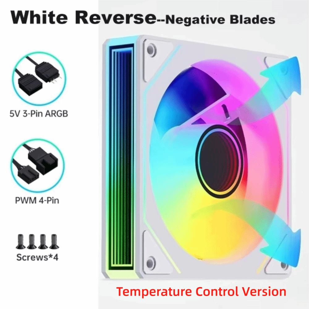 ARGB PC Case Fan PWM Computer Fan Silent Computer Cooling Fan Desktop PC