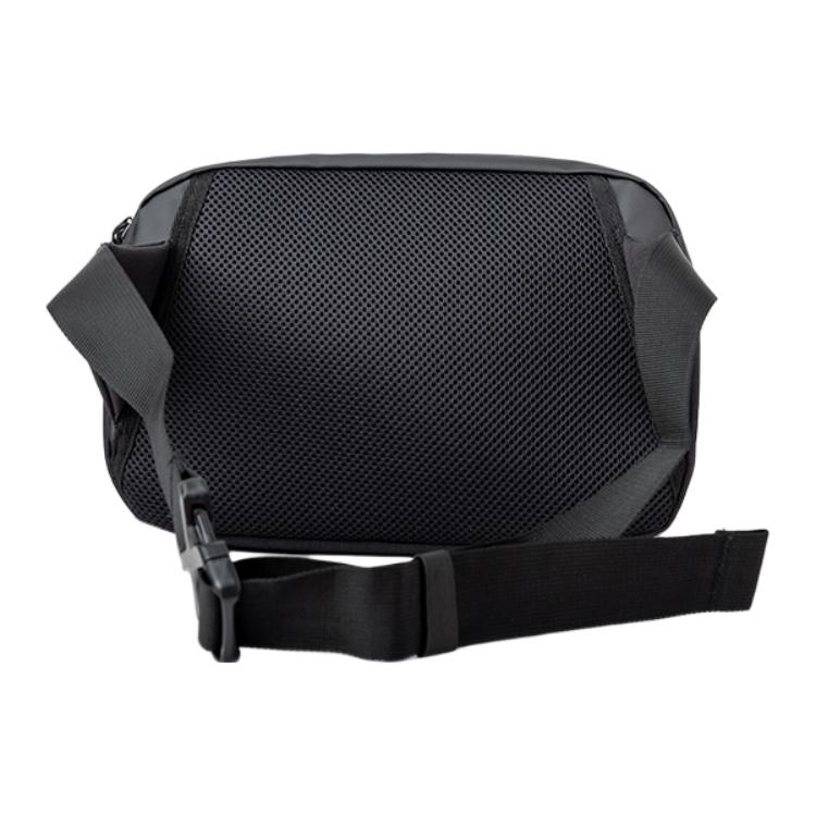 Li Ning Kids Sports Lifestyle Series Multifunctional Lightweight Casual Zipper Shoulder Crossbody Chest Bag Waist Bag Kids Bags Black YBLT063-1