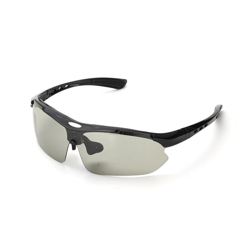Cycling Polarized Outdoor Running Glasses Bicycle Color Changing Sports Goggles Fishing Mountaineering