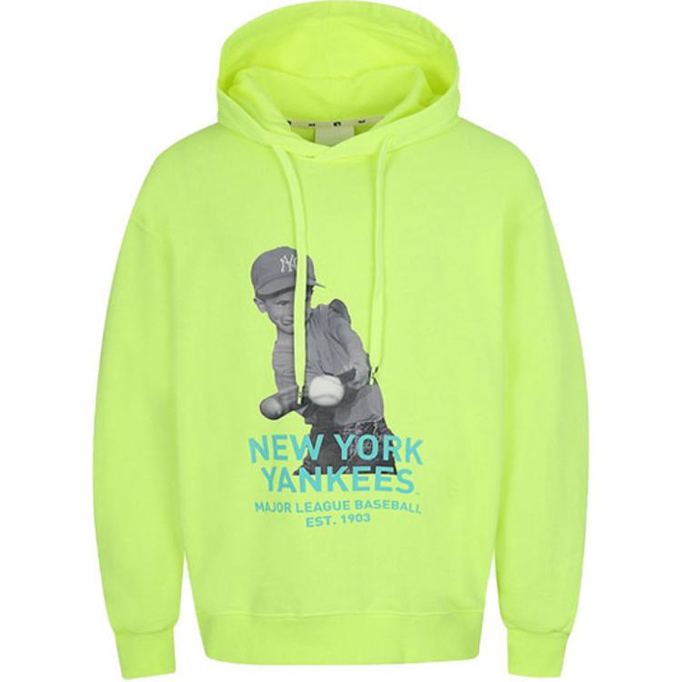MLB Sweatshirts Men s Green Hooded Moderate Regular 31HDE2011-50Y XS