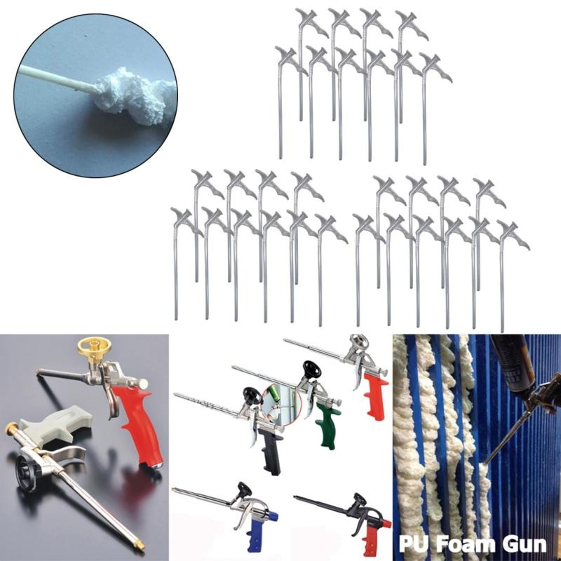 Spray Foam Replacement Tubes, Spray Foam Nozzles, Gaps Filling Insulating Foam Spray, Replacement Tube for DIY Spray Foam